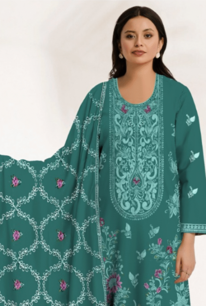 Imrozia Premium Embroidery Organza - Image 2