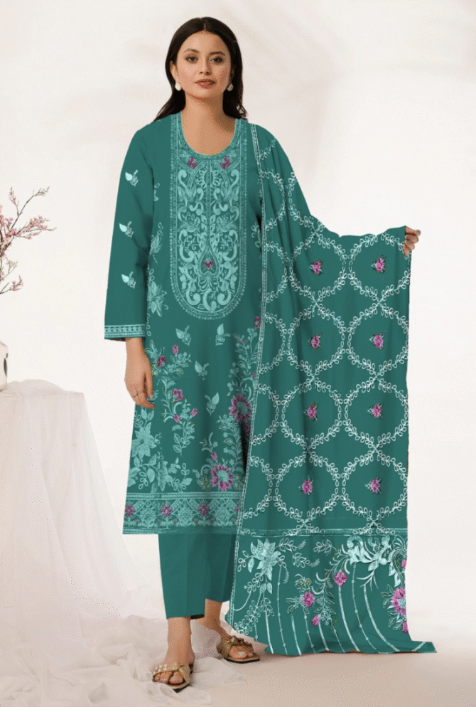 Imrozia Premium Embroidery Organza - Image 8