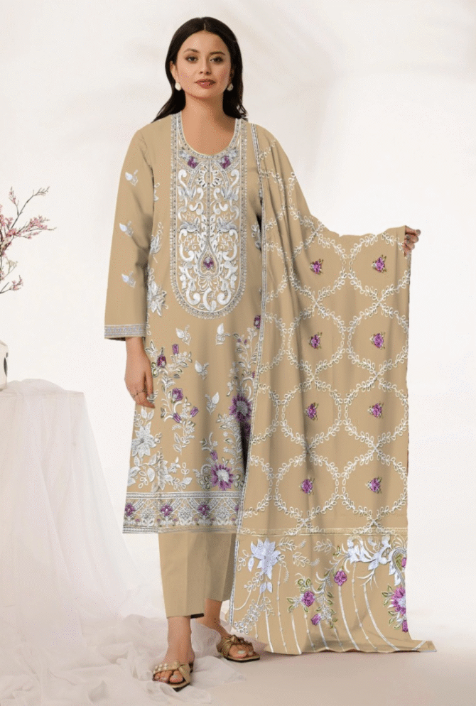 Imrozia Premium Embroidery Organza - Image 7