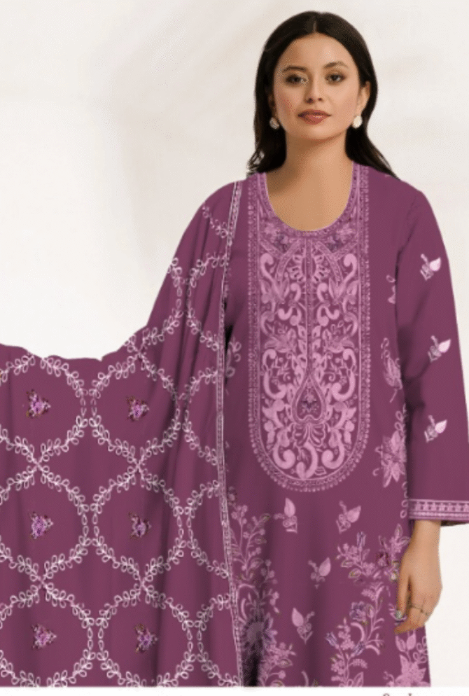 Imrozia Premium Embroidery Organza - Image 3