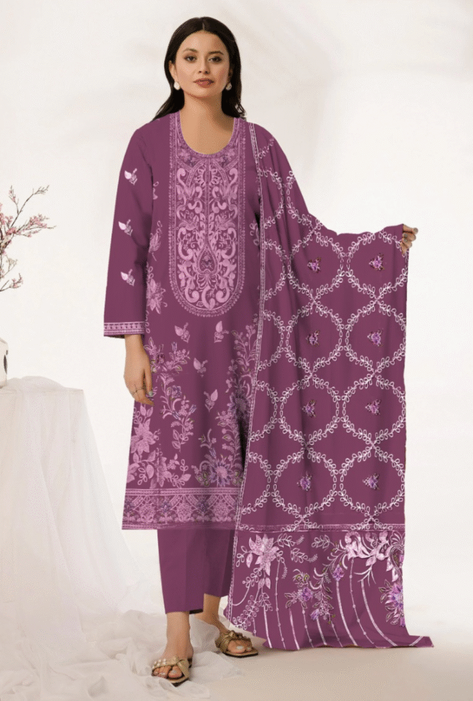 Imrozia Premium Embroidery Organza - Image 6