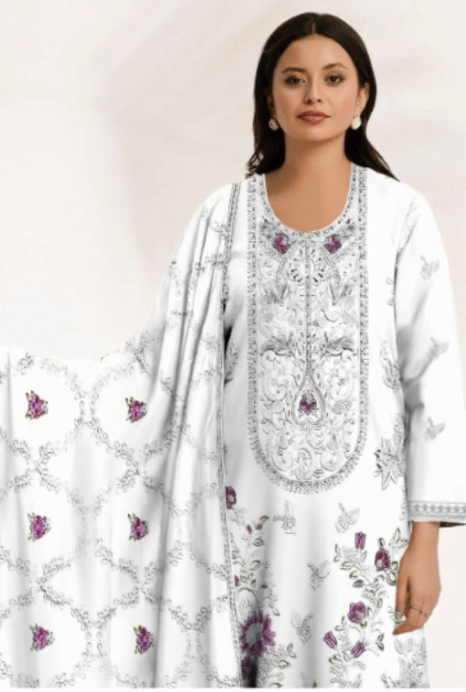 Imrozia Premium Embroidery Organza - Image 9